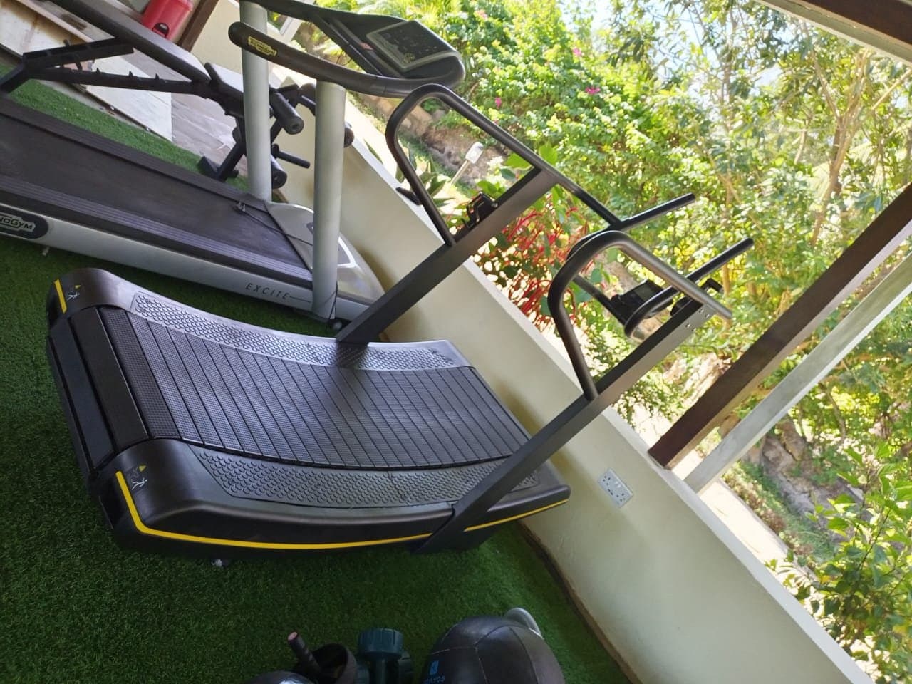 Commercial gym setup