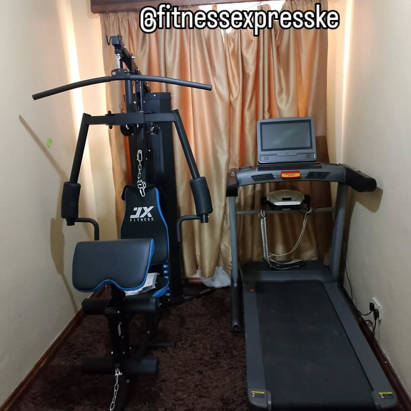 Home gym setup